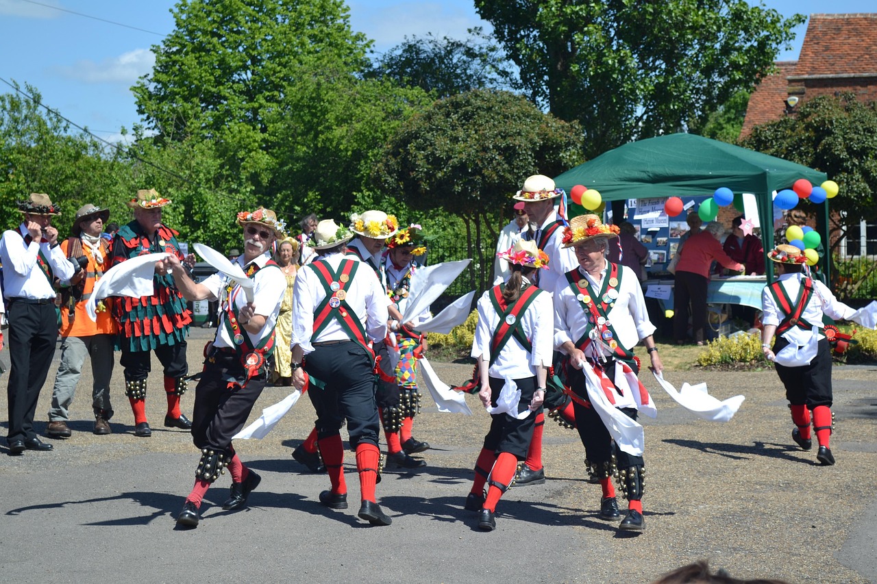 Cerne Giant Festival Fun near Giants Head